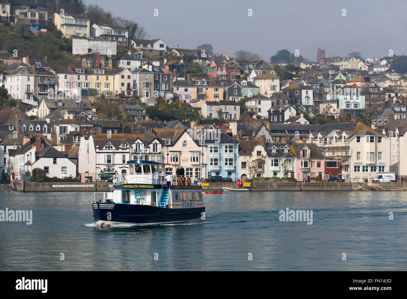 Dartmouth; River Ferry; Devon; UK Stockfoto