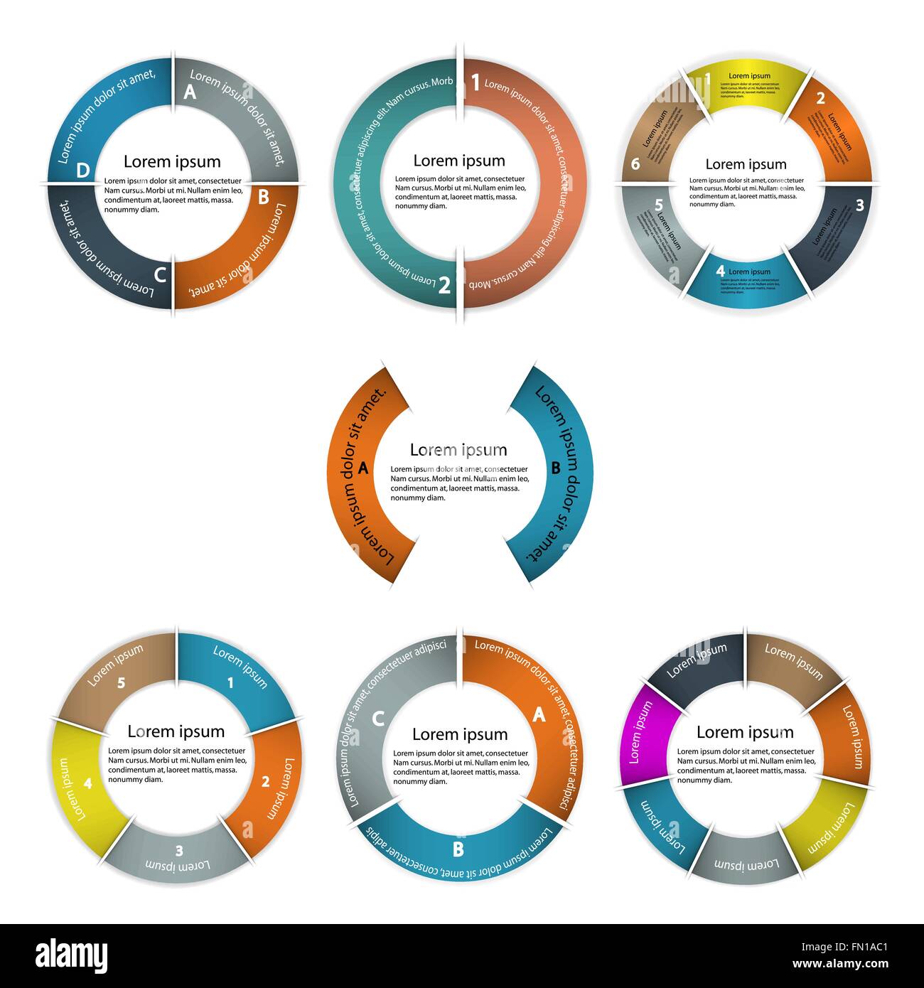 Satz Von Infografik Business Prasentation Vorlage Powerpoint Vorlage Design Backgrounds Infographic Element Stock Vektorgrafik Alamy