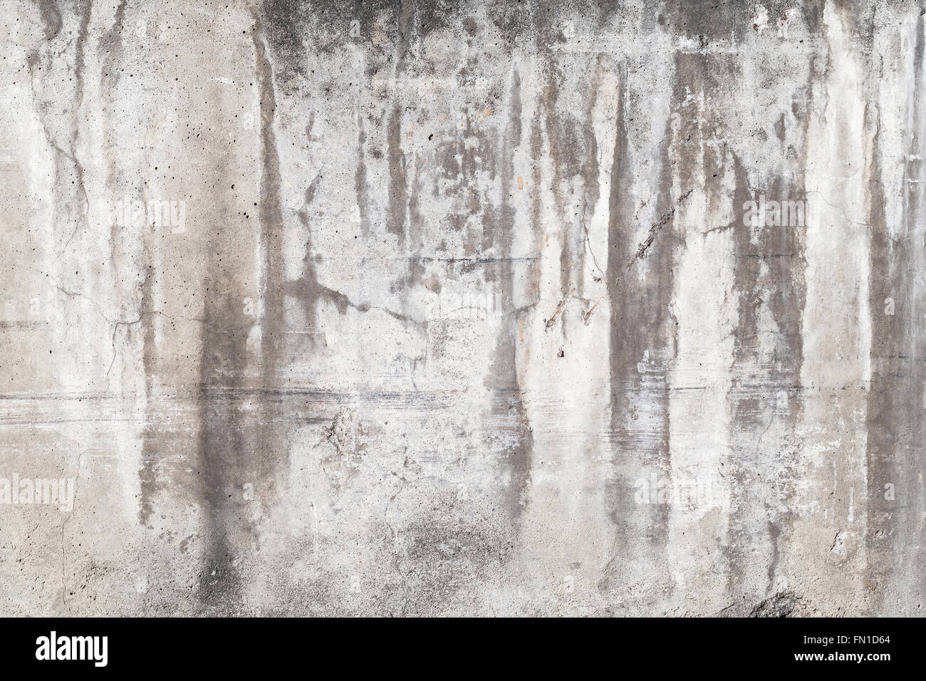 Dunkel verwitterte Betonmauer Hintergrundtextur Foto Stockfoto