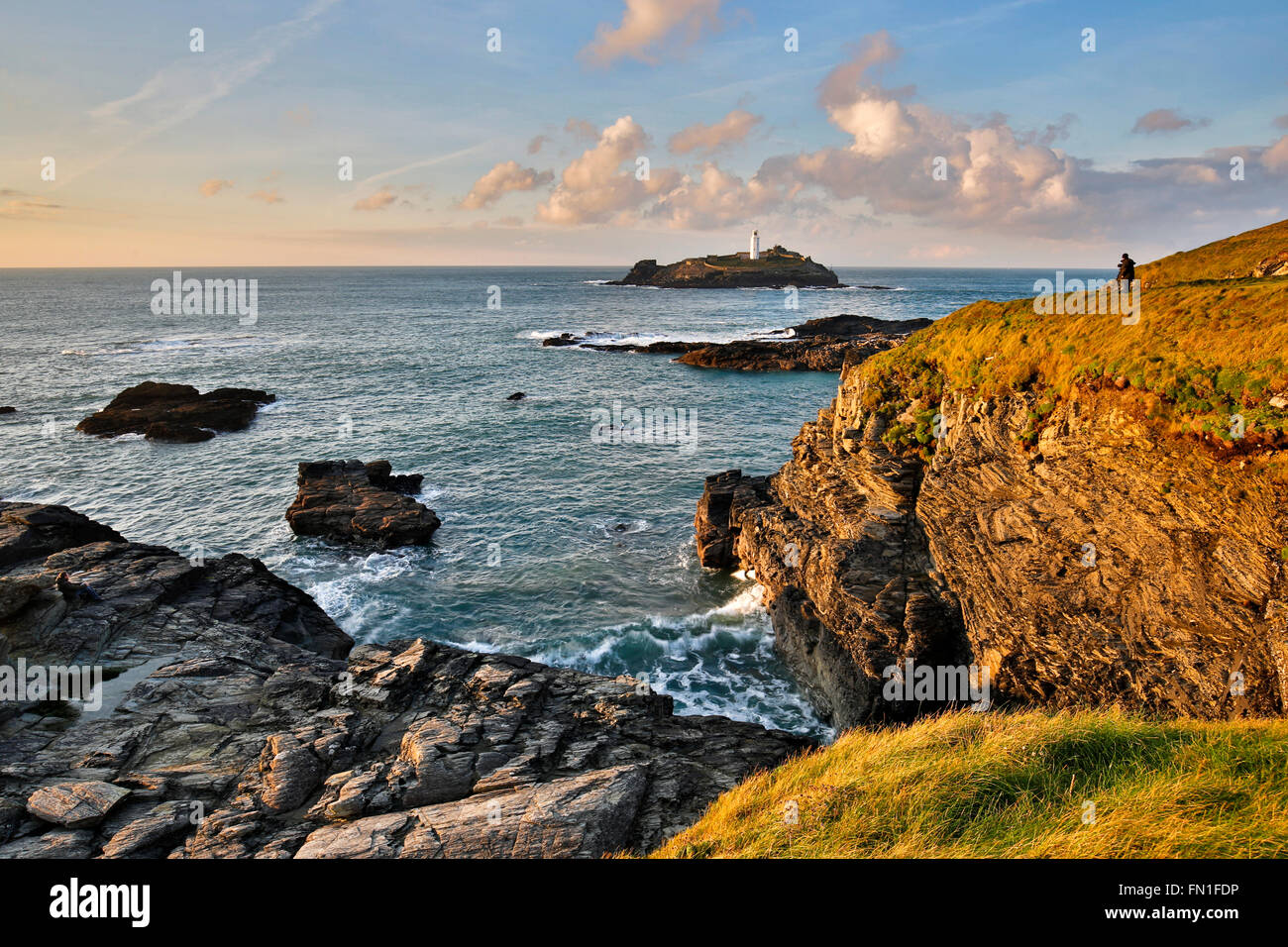 Godrevy; Cornwall; UK Stockfoto