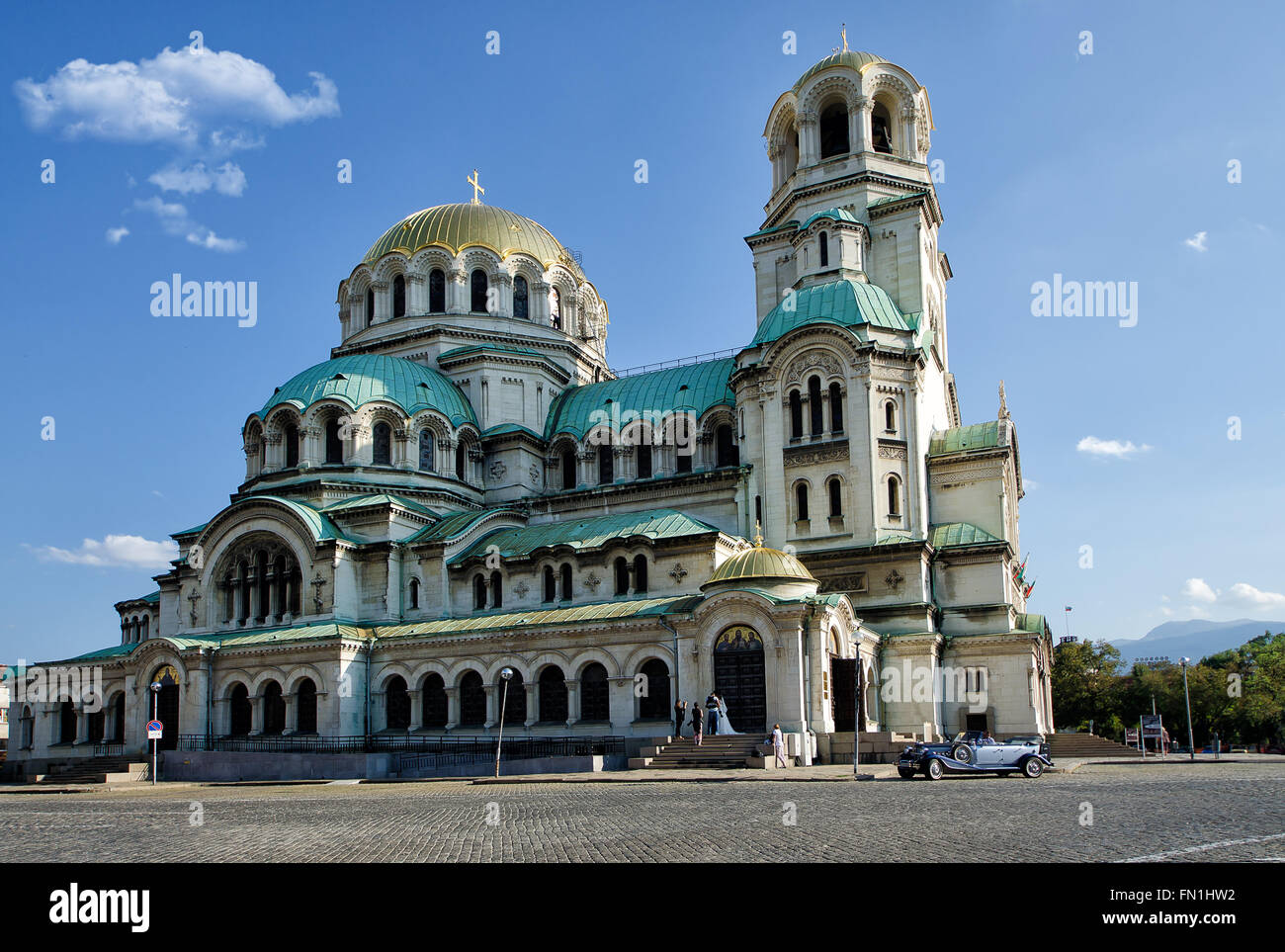 St. Alexander Nevsky Kathedrale, Sofia, Bulgarien Stockfoto