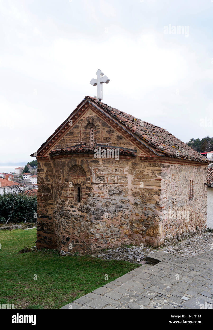 Heiligen Konstantin und Helena-Kirche in Ohrid, Mazedonien Stockfoto