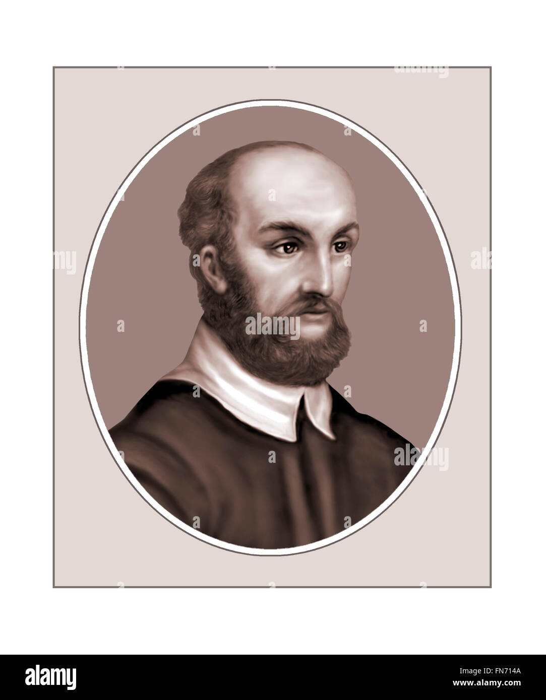Andrea Palladio 1508-1580, Architekt, Porträt Stockfoto