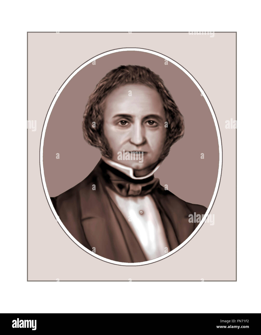 Joseph Paxton, 1801-1865, Architekt, Gärtner Stockfoto