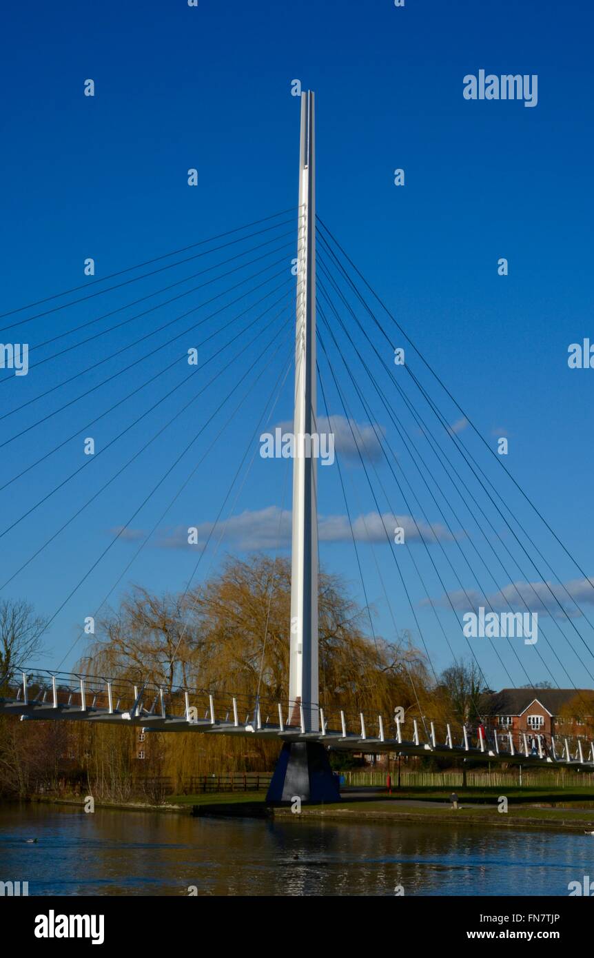 Christchurch-Brücke, neue Brücke Fluss Themen, lesen, Berkshire, England Stockfoto