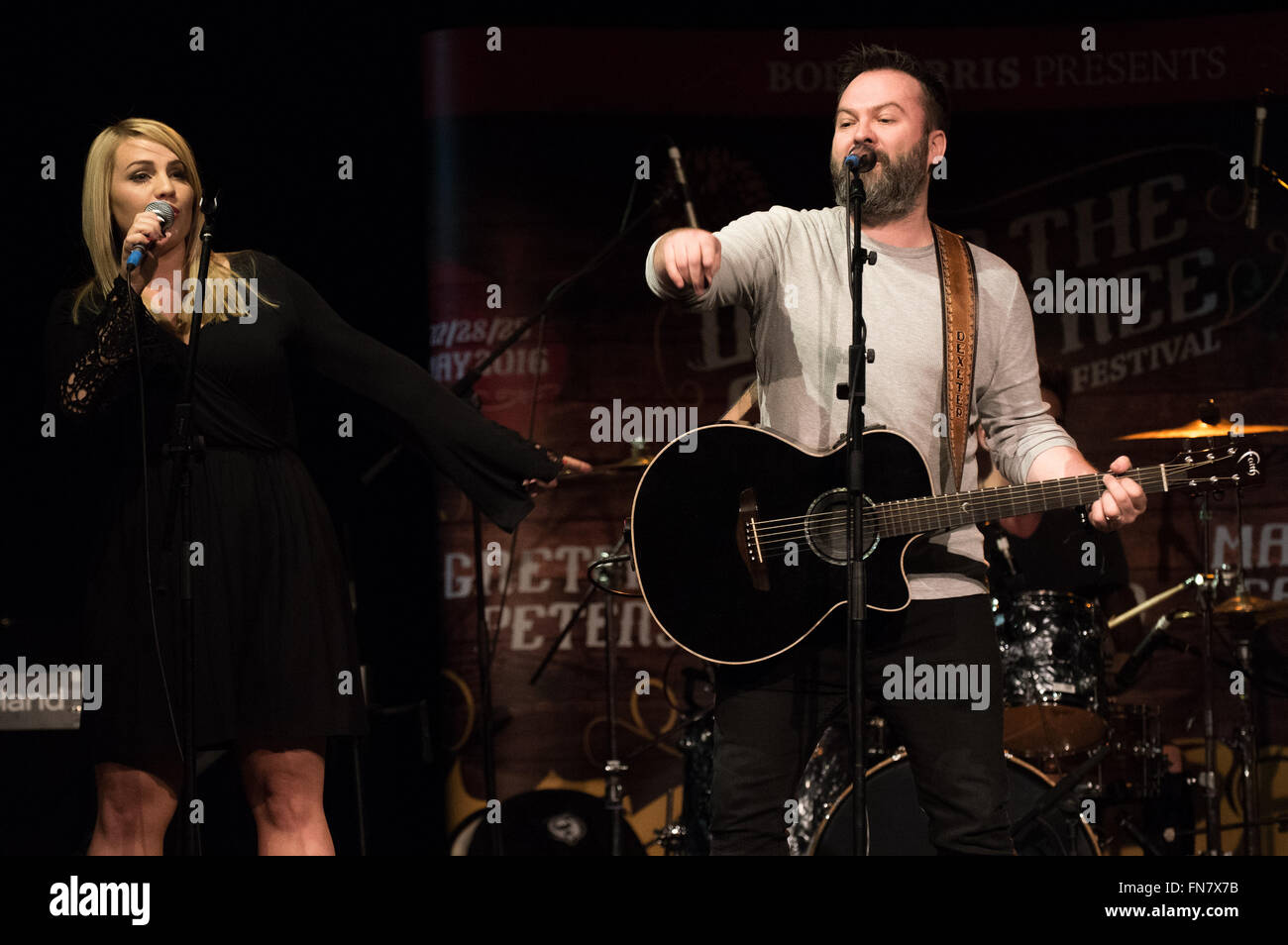 London, UK. 13. März 2016.   Bild: London UK. Land 2. Dexeter Stadium der Under The Apple Tree auf der diesjährigen 2 Land zeigen bei Londons O2.    Bildnachweis: Charlie Bryan/Alamy Live News Stockfoto