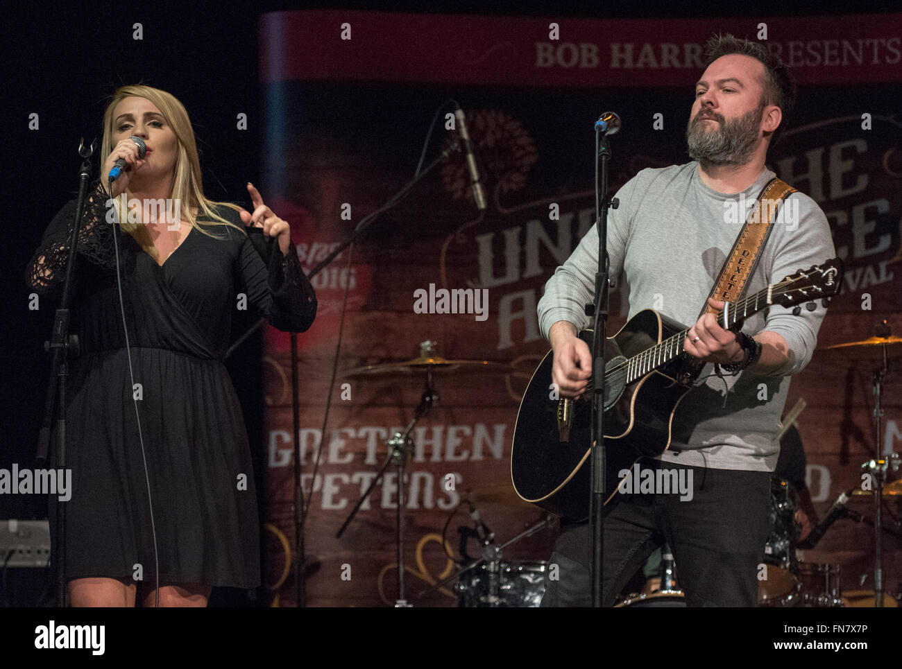 London, UK. 13. März 2016.   Bild: London UK. Land 2. Dexeter Stadium der Under The Apple Tree auf der diesjährigen 2 Land zeigen bei Londons O2.    Bildnachweis: Charlie Bryan/Alamy Live News Stockfoto