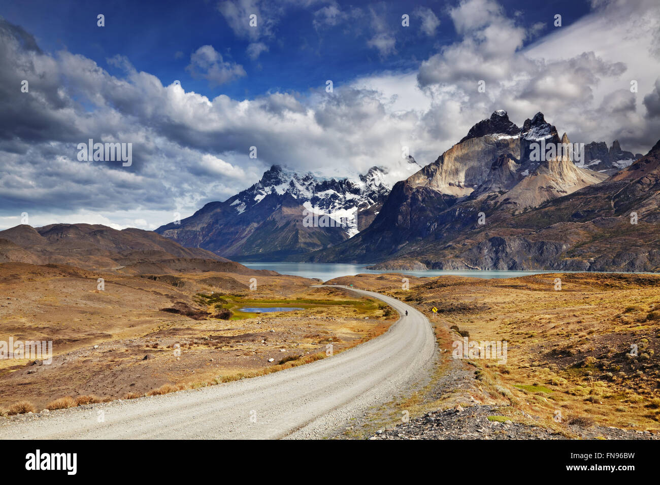 Torres del Paine Nationalpark, Patagonien, Chile Stockfoto