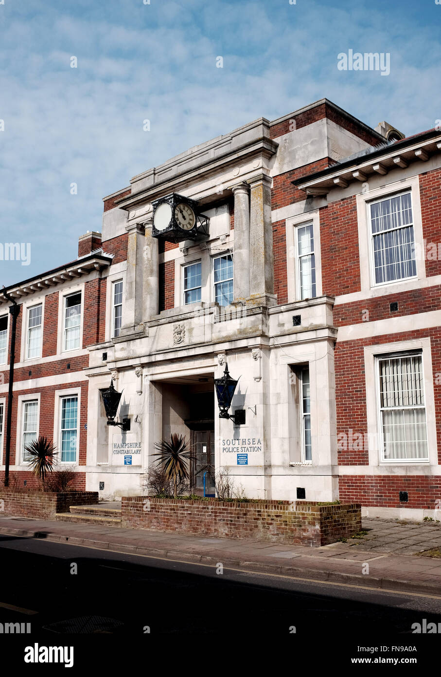 Southsea Polizeistation am Eastney in Portsmouth Hampshire Constabulary UK Stockfoto