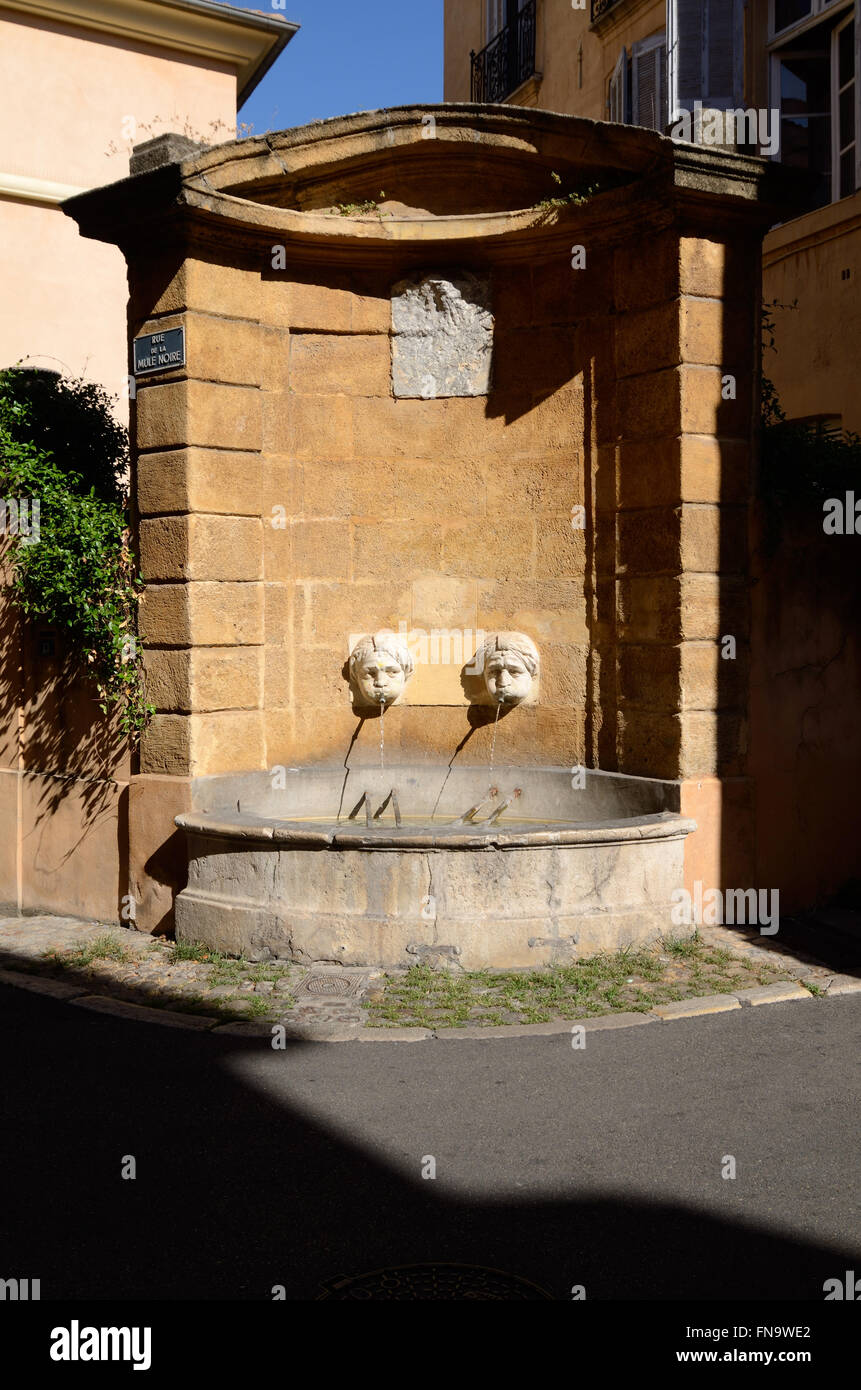 Fontaine de la mule noire Fotos und Bildmaterial in hoher Auflösung