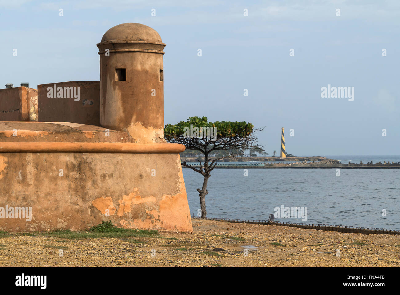 Fort San Gil, Hauptstadt Santo Domingo, Dominikanische Republik, Karibik, Amerika, Stockfoto