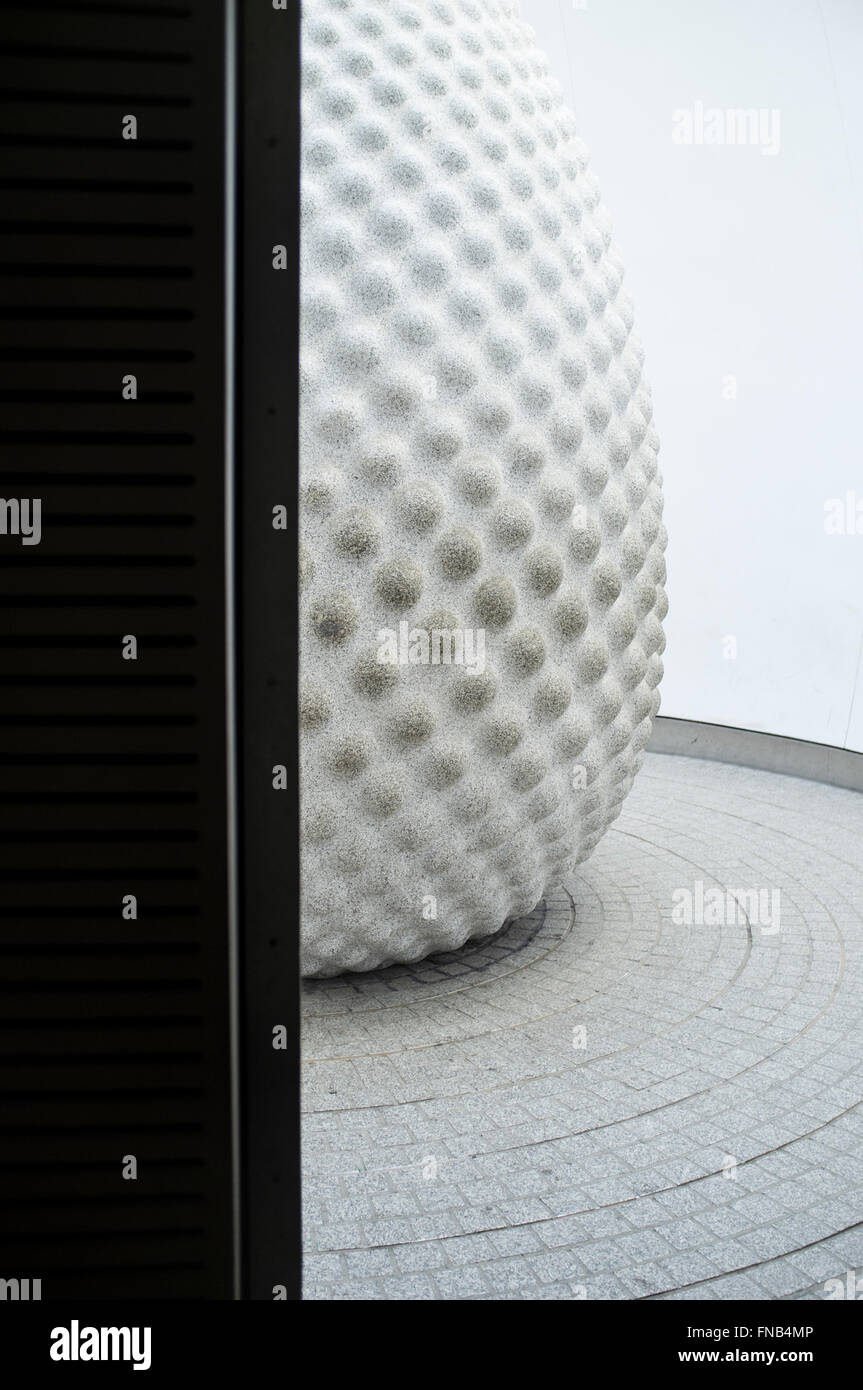 Die Seed-Skulptur im Eden Project. Stockfoto