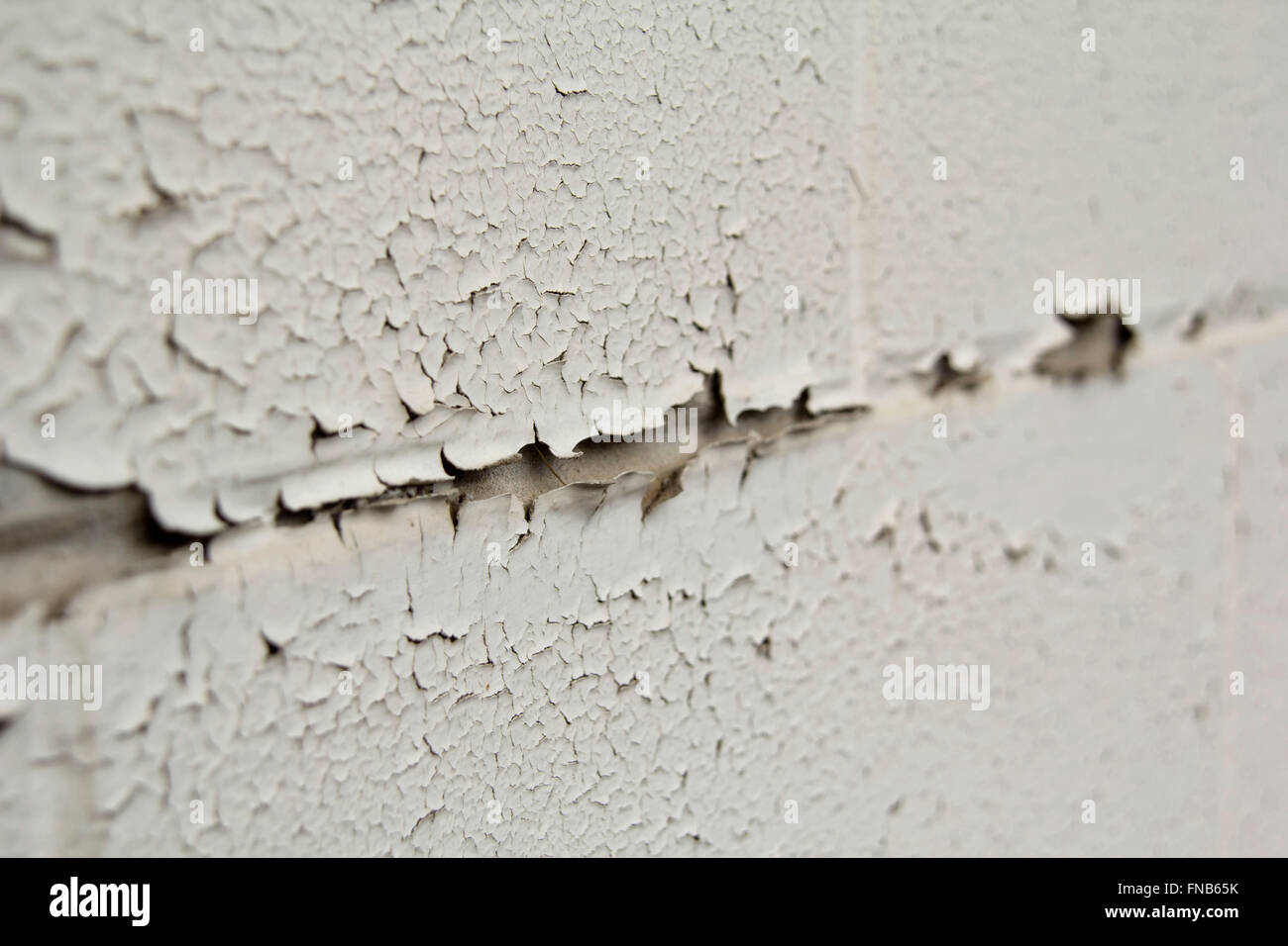 Alte bemalte Wand Stockfoto