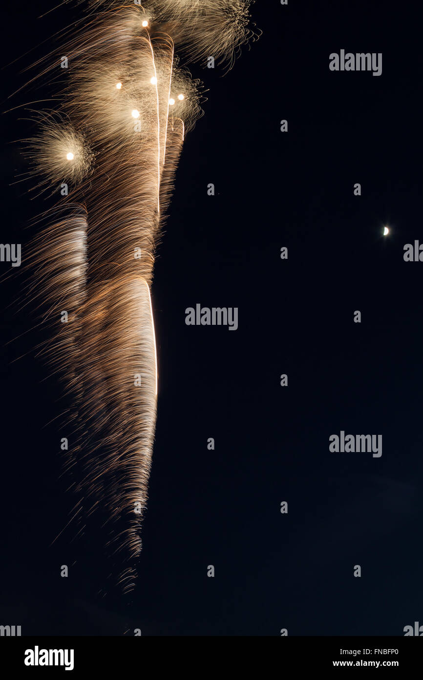 4. Juli Feier Feuerwerk Stockfoto