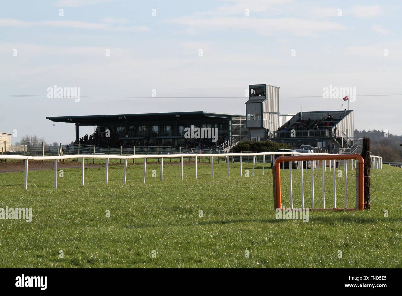 Nach unten Royal Racecourse, Lisburn, Nordirland Stockfoto