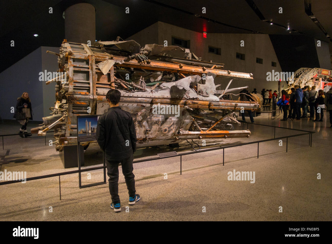 National September 11 Memorial und Museum NYC Stockfoto