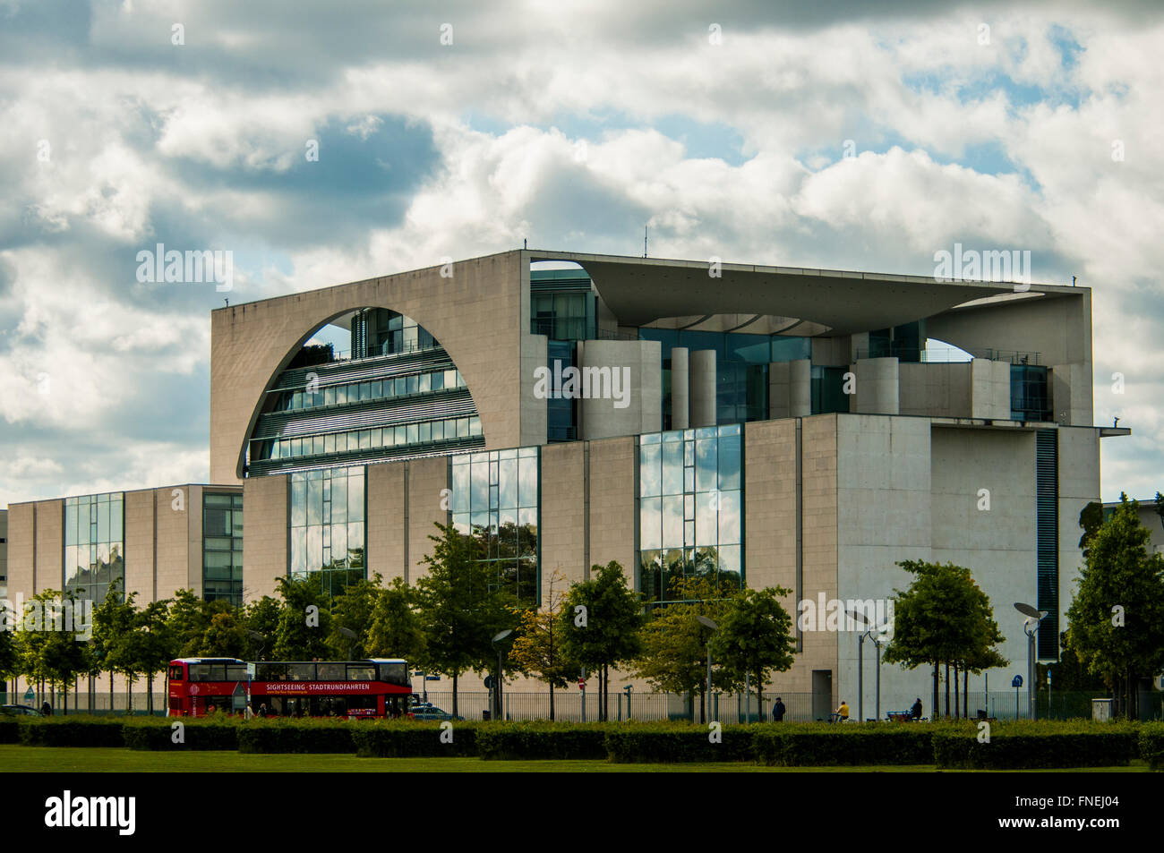 Bundeskanzleramt-Gebäude - Bundeskanzleramt in Berlin Deutschland Stockfoto