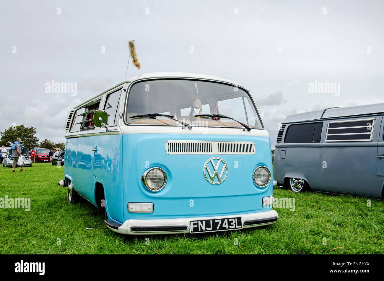 Volkswagen Wohnmobil Stockfoto