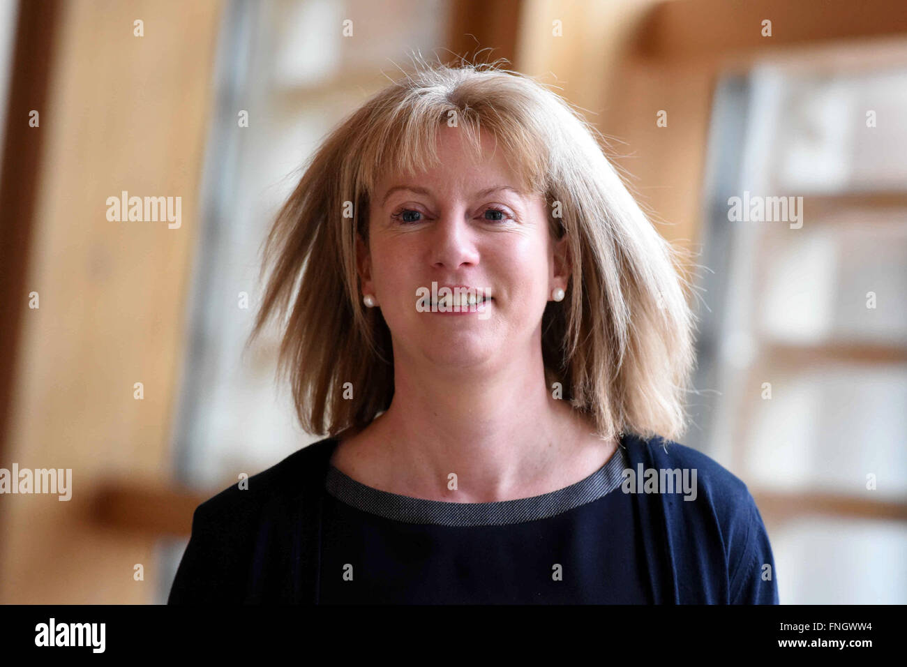 Edinburgh, Schottland, Vereinigtes Königreich, 25. Februar 2016. Scottish-Schrank-Sekretärin für Gesundheit Shona Robison abgebildet im Sco Stockfoto