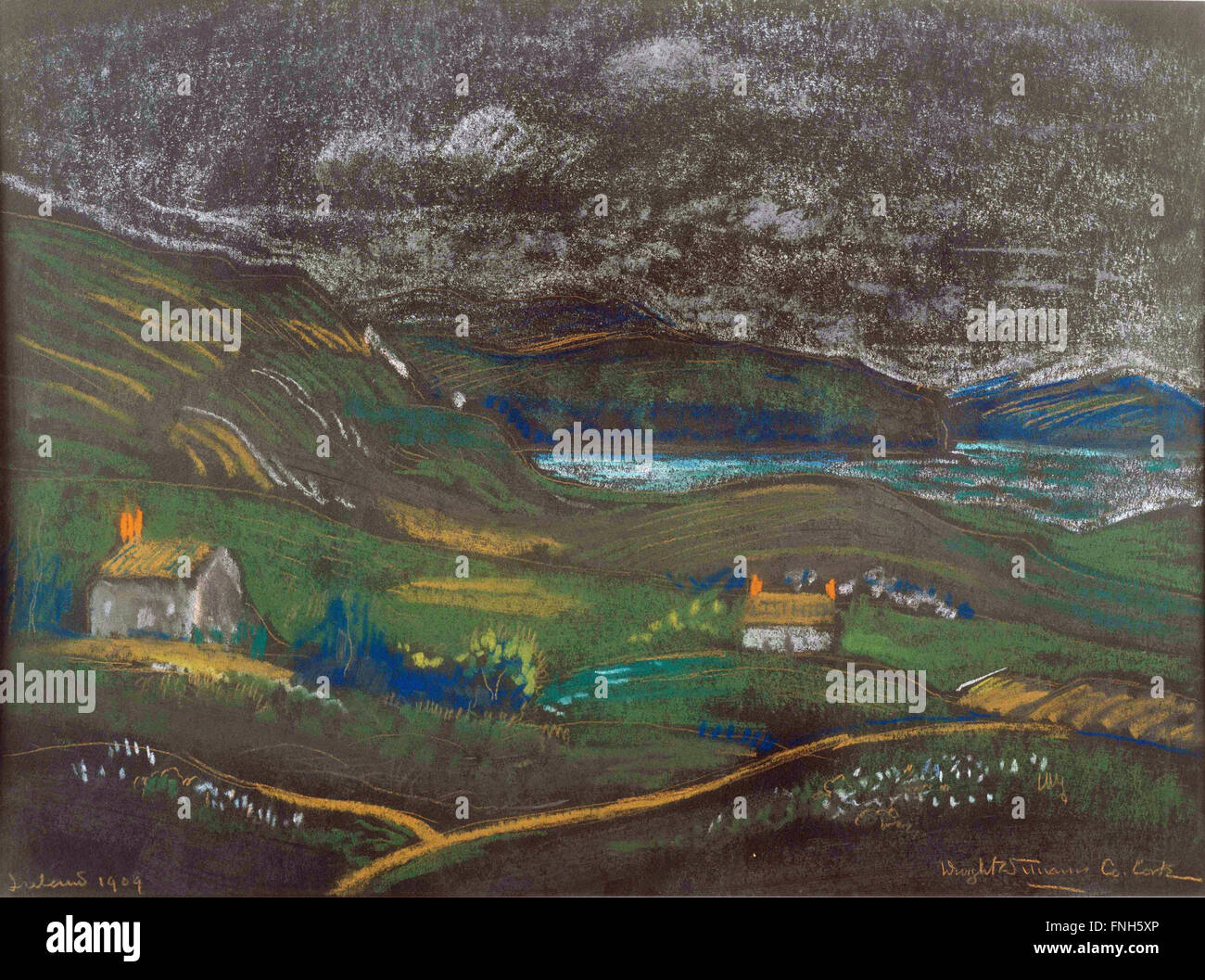 Dwight Williams - Untitled Landschaft (County Cork) Stockfoto