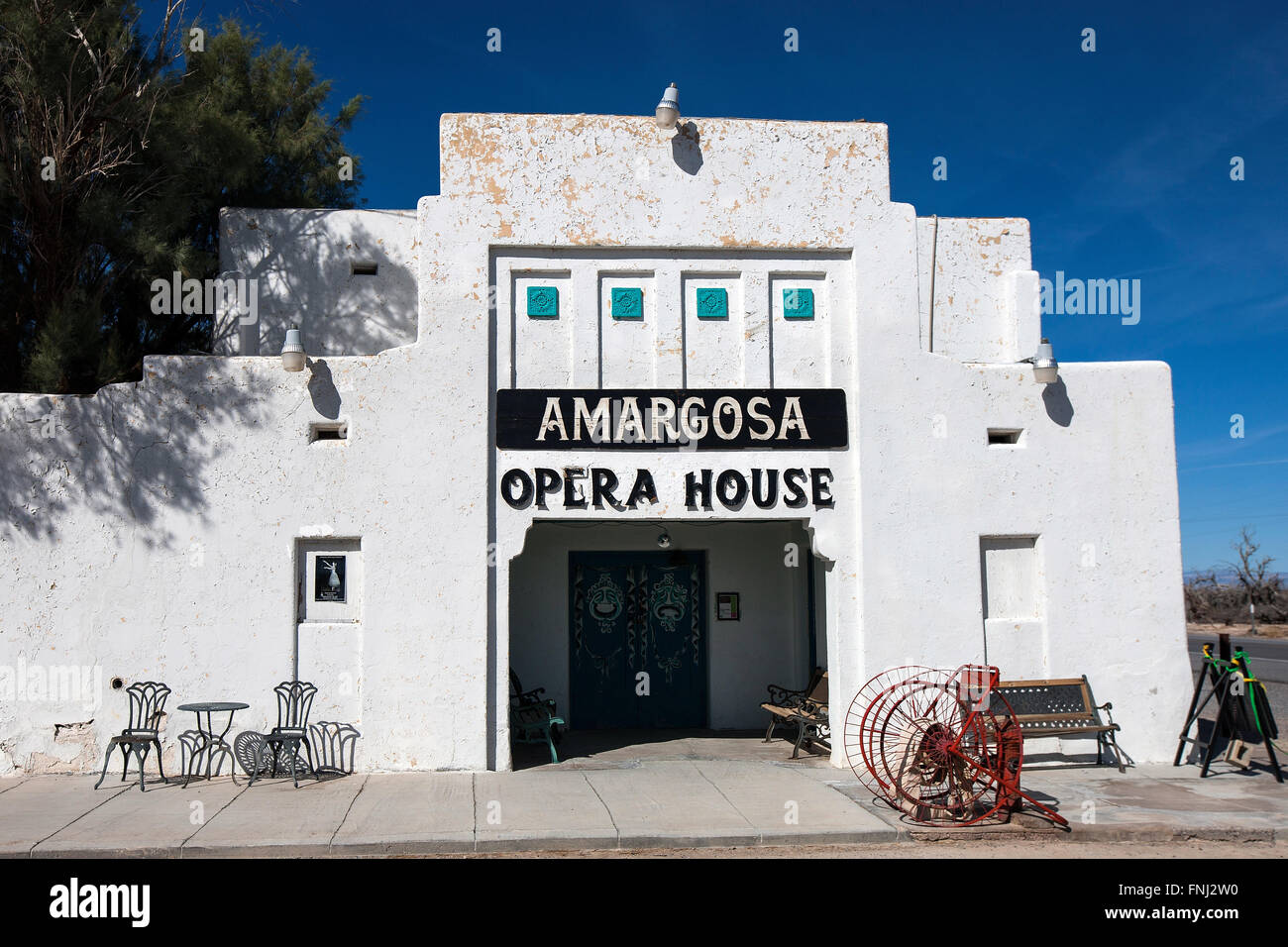 Amargosa Opera House in Death Valley Junction, Kalifornien, Vereinigte Staaten von Amerika Stockfoto