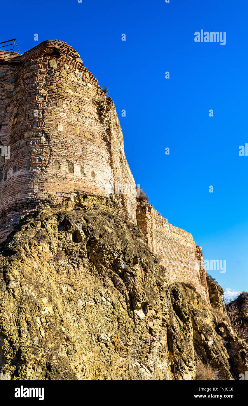 Narikala Festung in der Altstadt von Tiflis Stockfoto