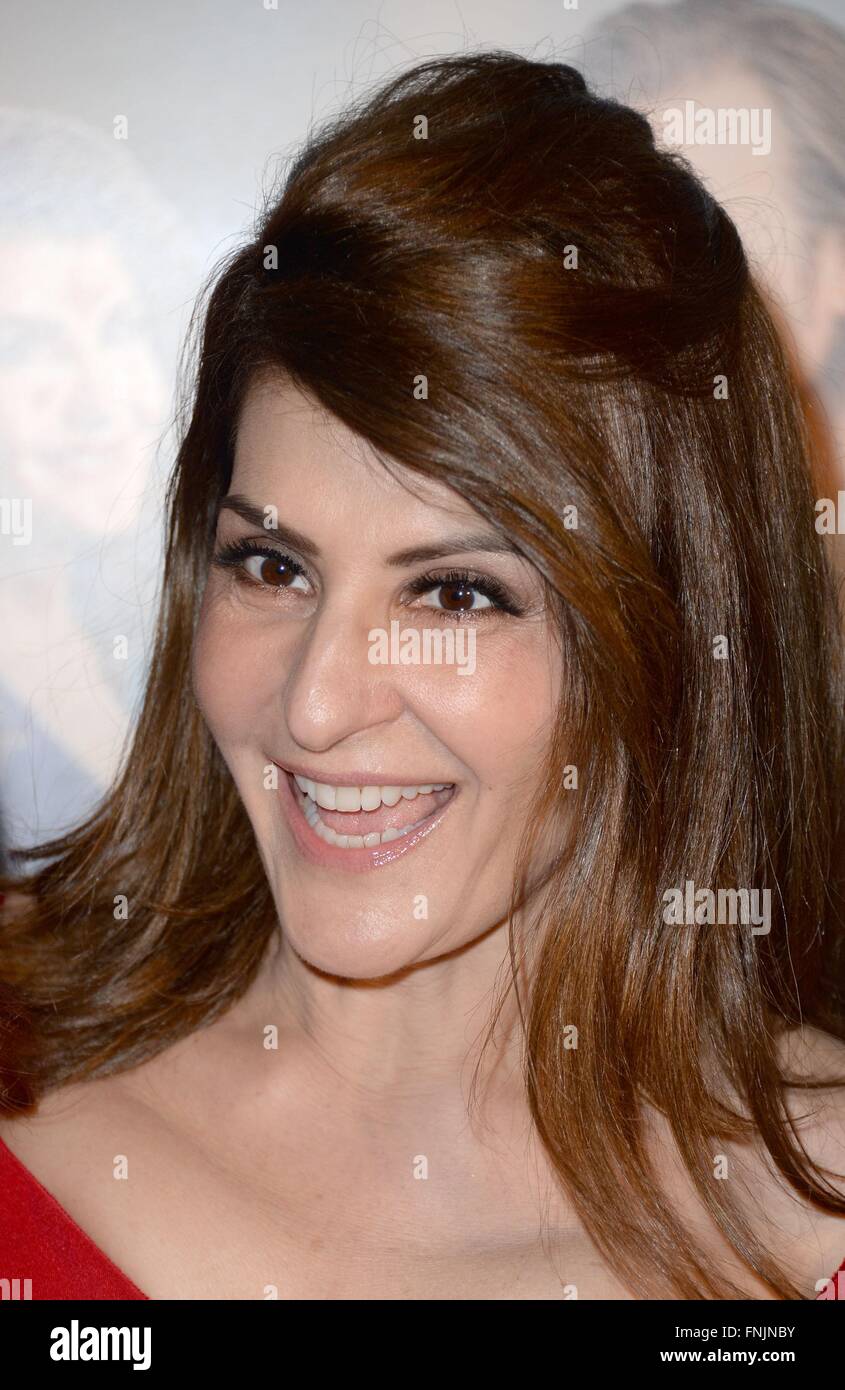 New York, NY, USA. 15. März 2016. Nia Vardalos im Ankunftsbereich für AMC Loews Lincoln Sqaure, New York, NY, MY BIG FAT griechischen Hochzeit 2 Premiere 15. März 2016. Bildnachweis: Kristin Callahan/Everett Collection/Alamy Live-Nachrichten Stockfoto