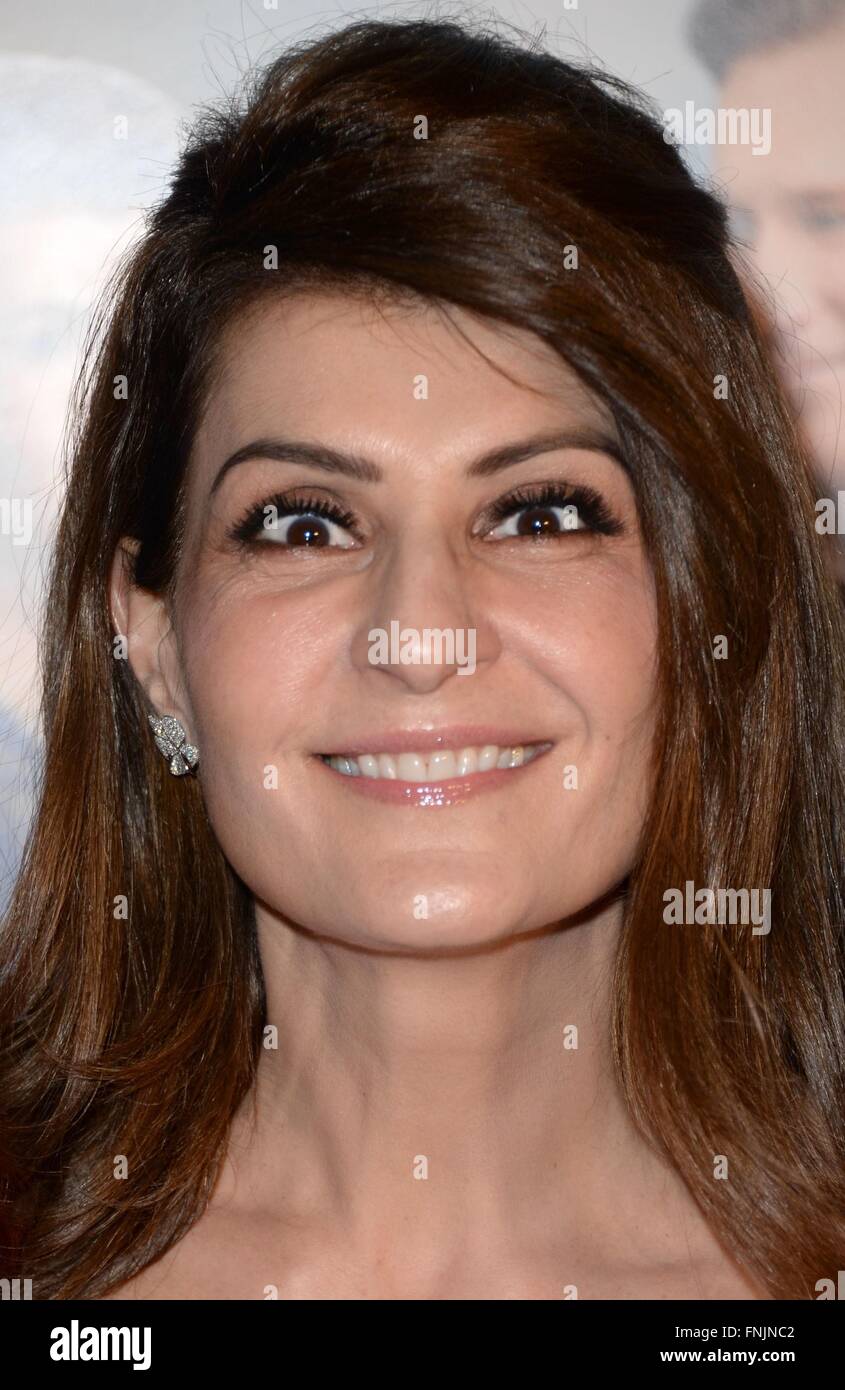New York, NY, USA. 15. März 2016. Nia Vardalos im Ankunftsbereich für AMC Loews Lincoln Sqaure, New York, NY, MY BIG FAT griechischen Hochzeit 2 Premiere 15. März 2016. Bildnachweis: Kristin Callahan/Everett Collection/Alamy Live-Nachrichten Stockfoto