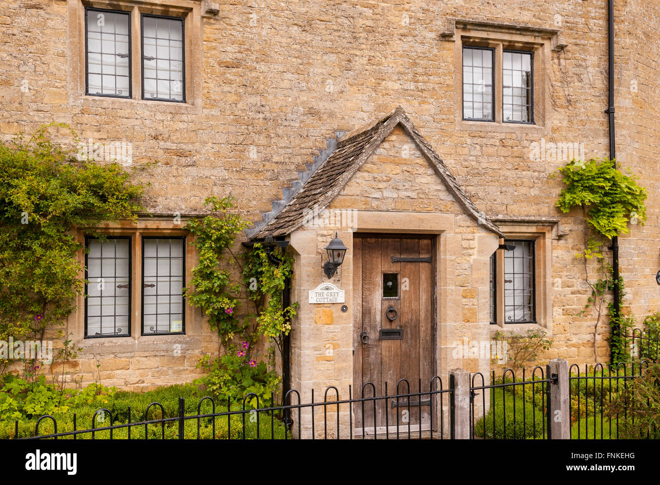 Einem hübschen Cotswold Cottage in den Cotswolds, Uk Stockfoto