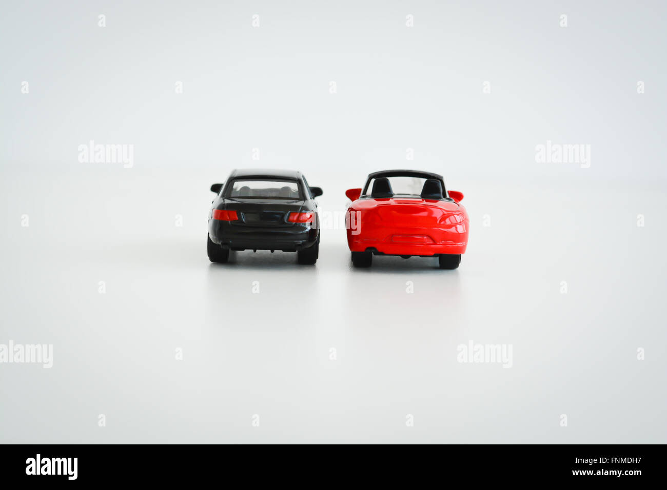 Autos Modelle isoliert auf weißem Hintergrund Stockfoto Autos Modelle isoliert auf weißem Hintergrund Stockfoto