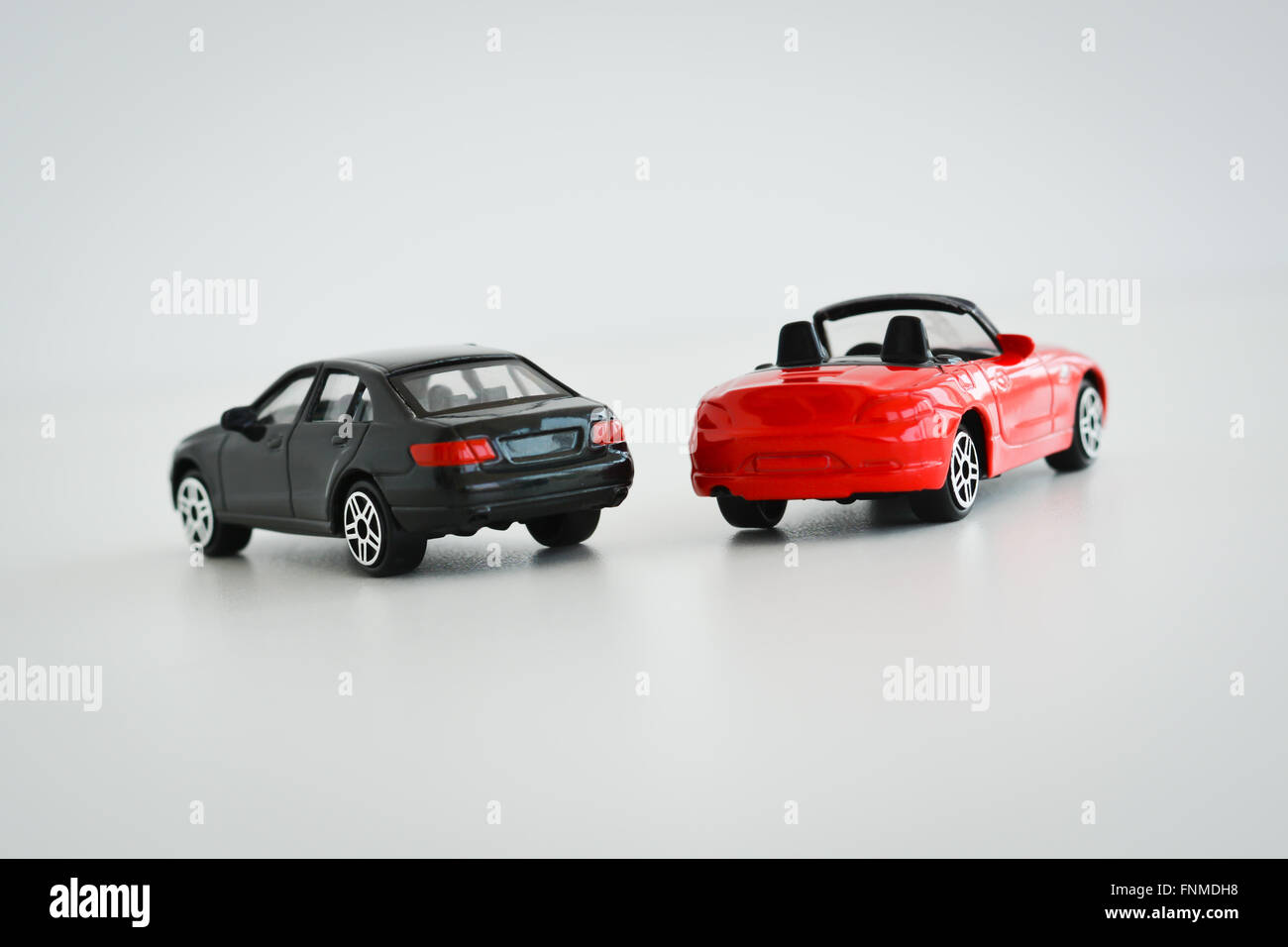 Autos Modelle isoliert auf weißem Hintergrund Stockfoto Autos Modelle isoliert auf weißem Hintergrund Stockfoto