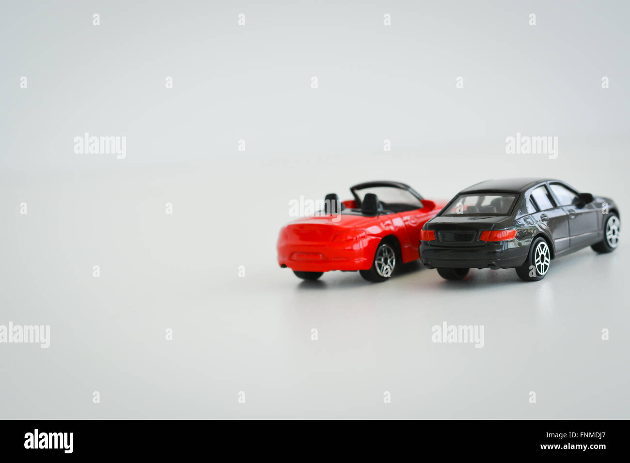 Autos Modelle isoliert auf weißem Hintergrund Stockfoto Autos Modelle isoliert auf weißem Hintergrund Stockfoto