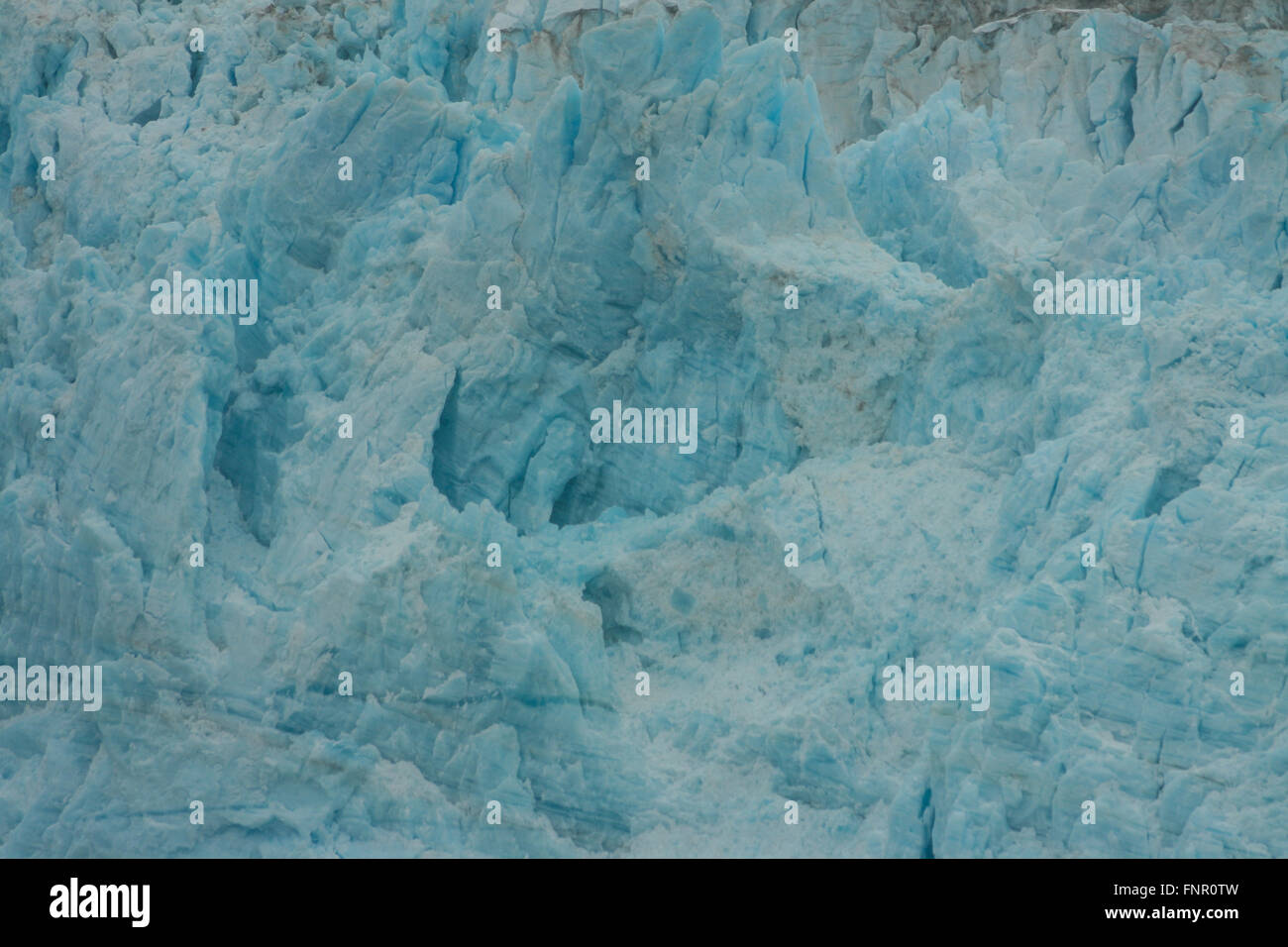 Gletschereis, Hubbard Gletscher, Alaska Stockfoto