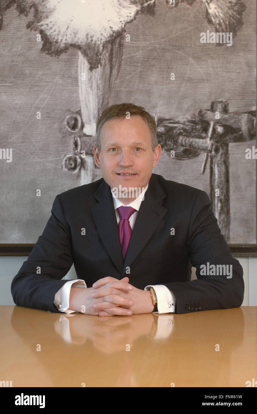 Antony Peter Jenkins Banker, ehemaliger CEO der Gruppe der Barclays Bank Stockfoto