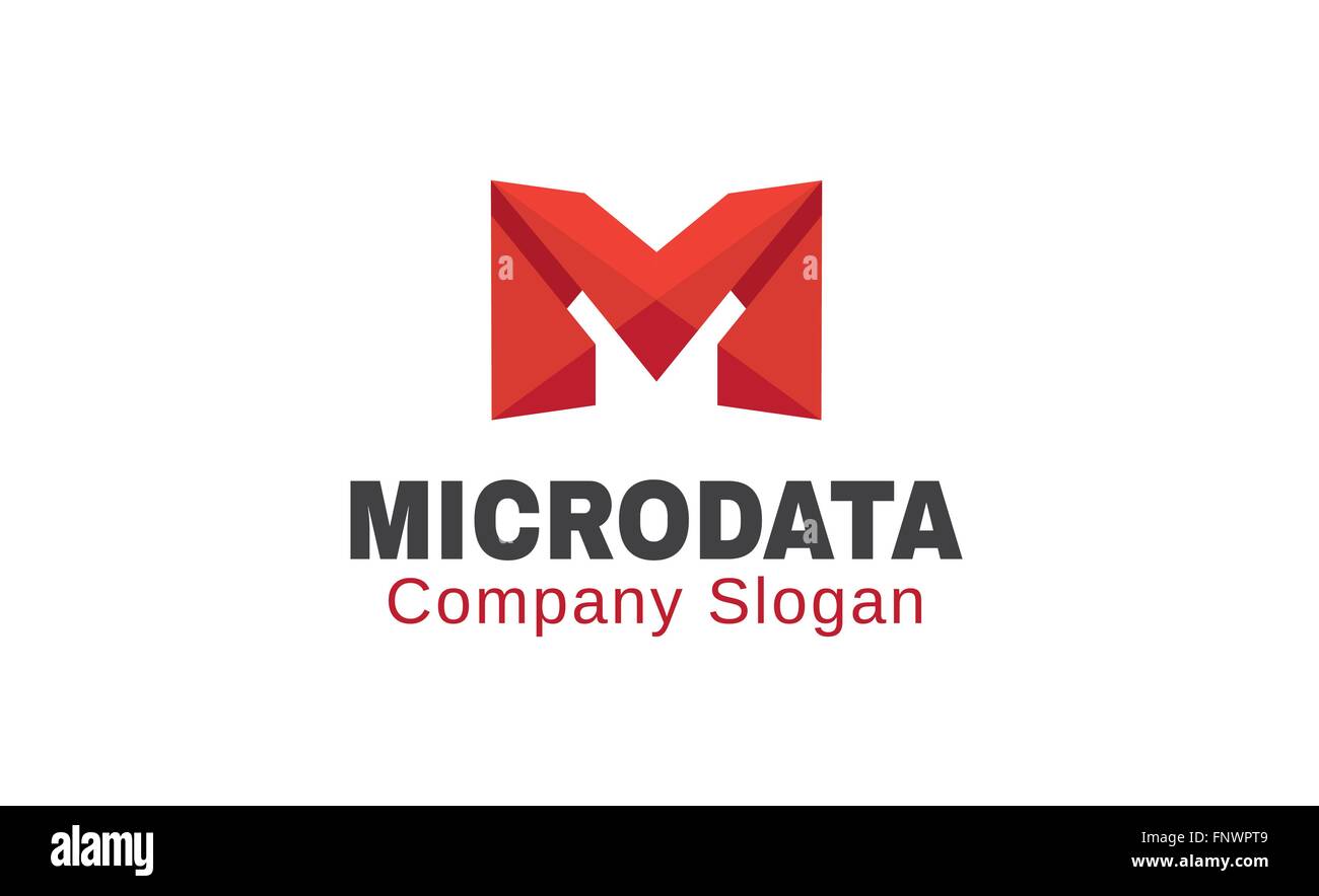 Mikrodaten Design Illustration Stock Vektor