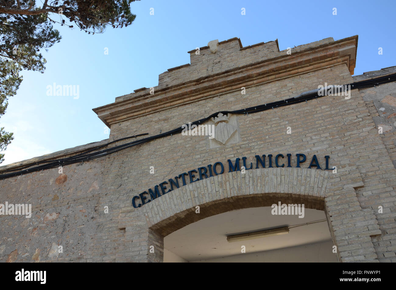 El Palmar Friedhof Valencia, Spanien Stockfoto