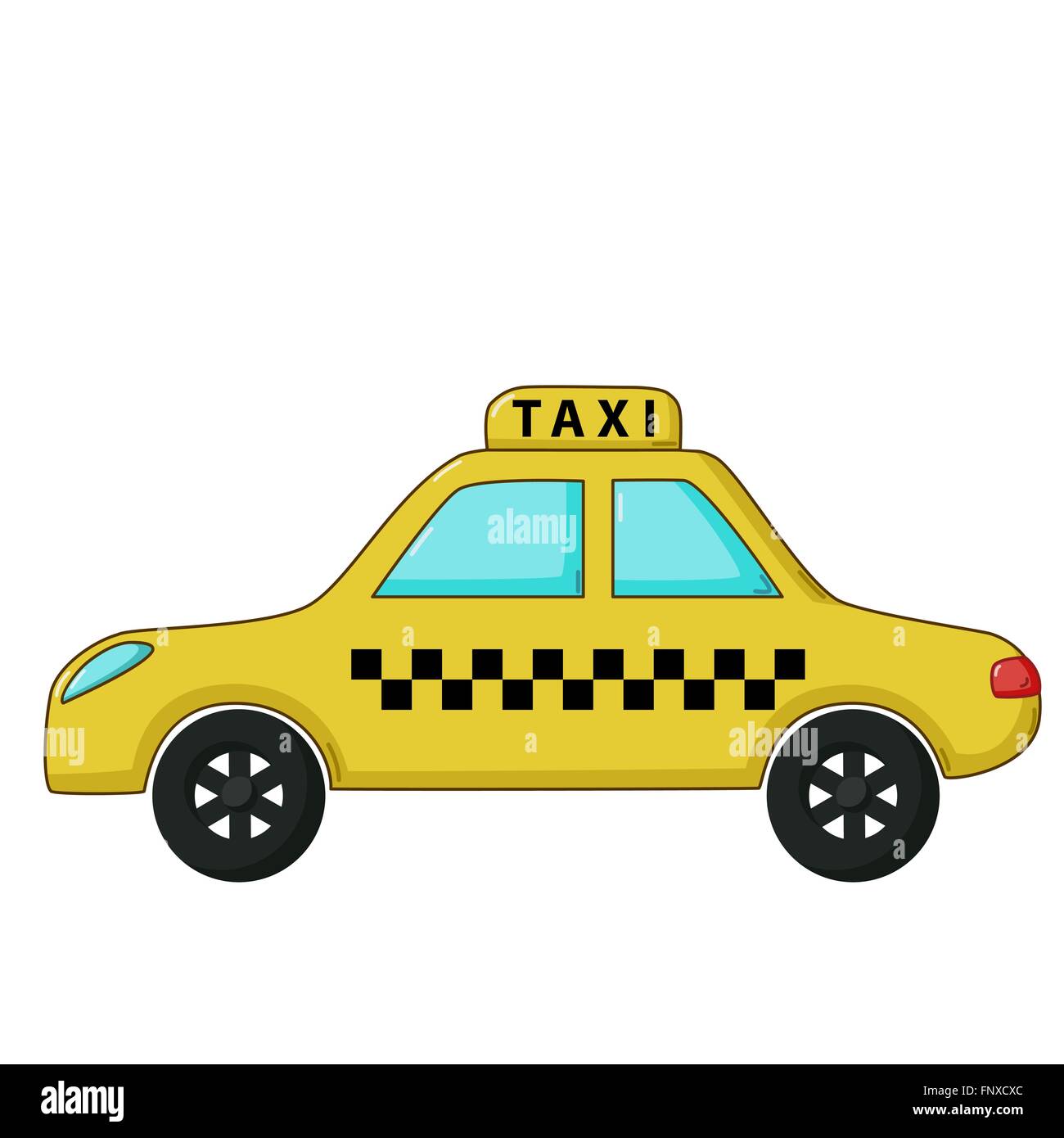 Gelbes Auto redaktionelles stockbild. Illustration von transport - 110604354