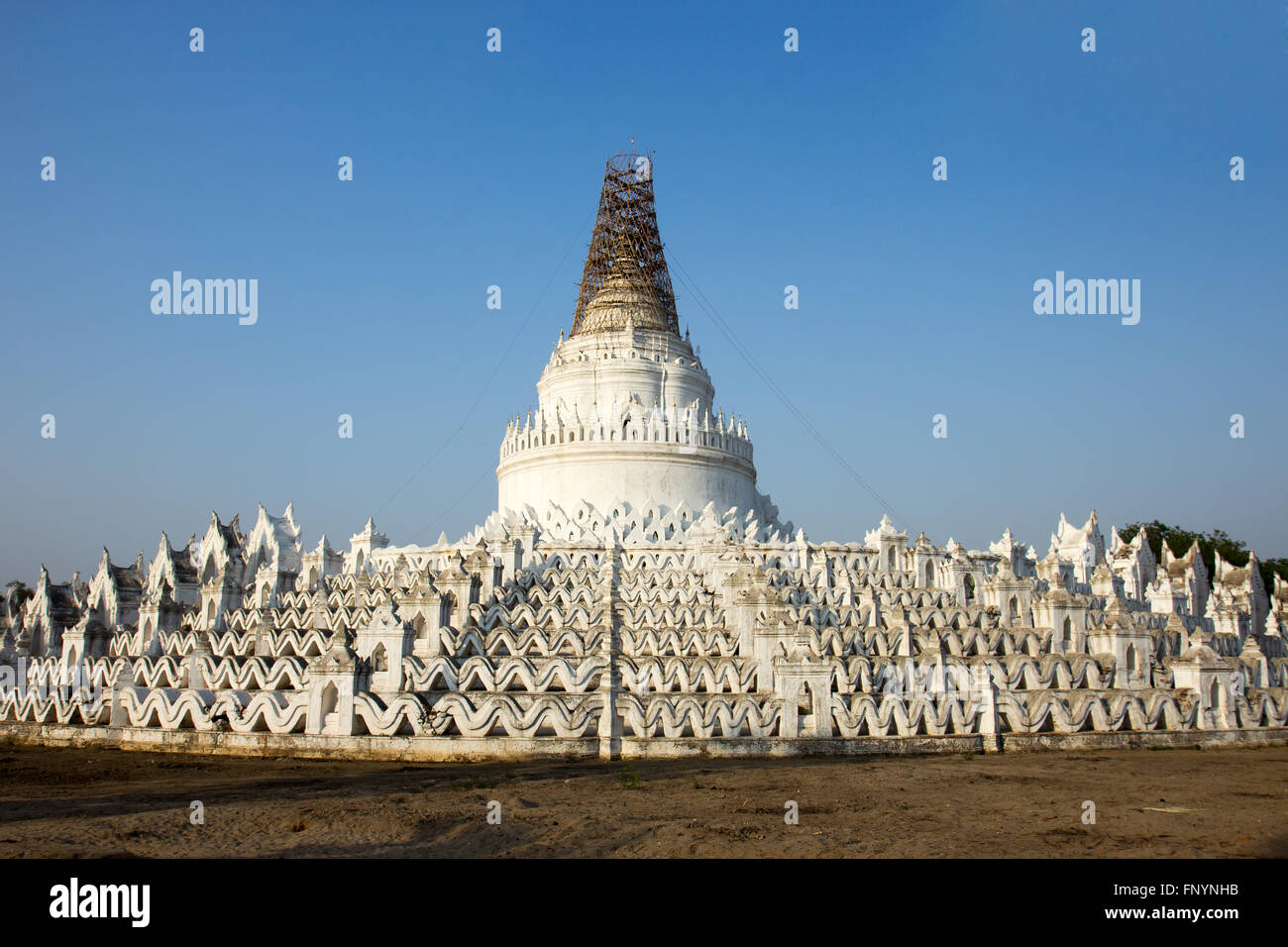 Mya Thein Tan Pagode Stockfoto