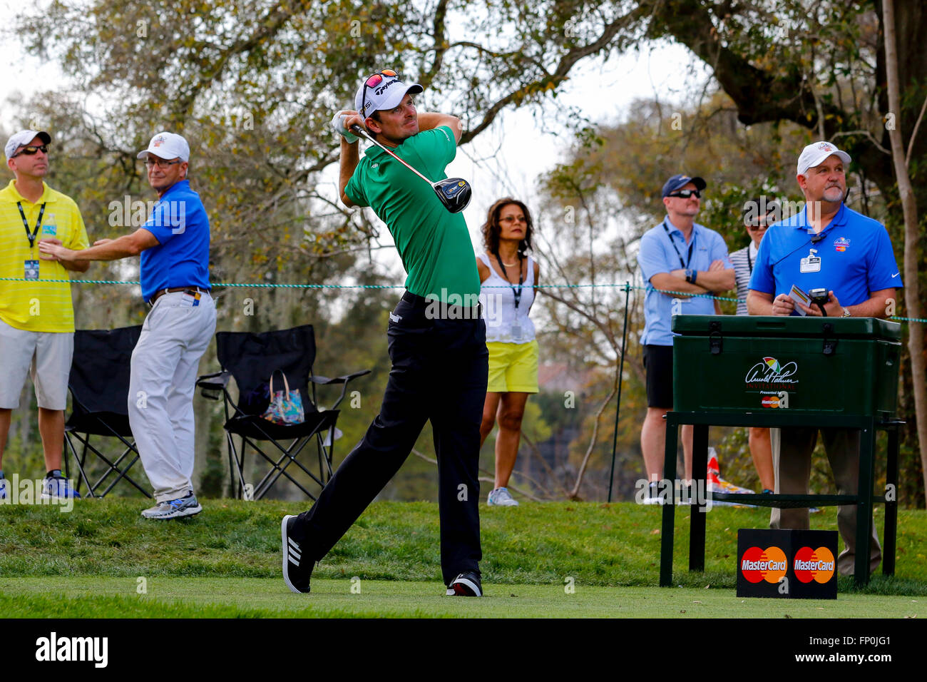 Orlando, Florida. 16. März 2016. Justin Rose, englischer Golfer spielen bei der Arnold Palmer Invitational Golfturnier im Bay Hill Golf Club, Orlando, Florida-Credit: Findlay/Alamy Live News Stockfoto