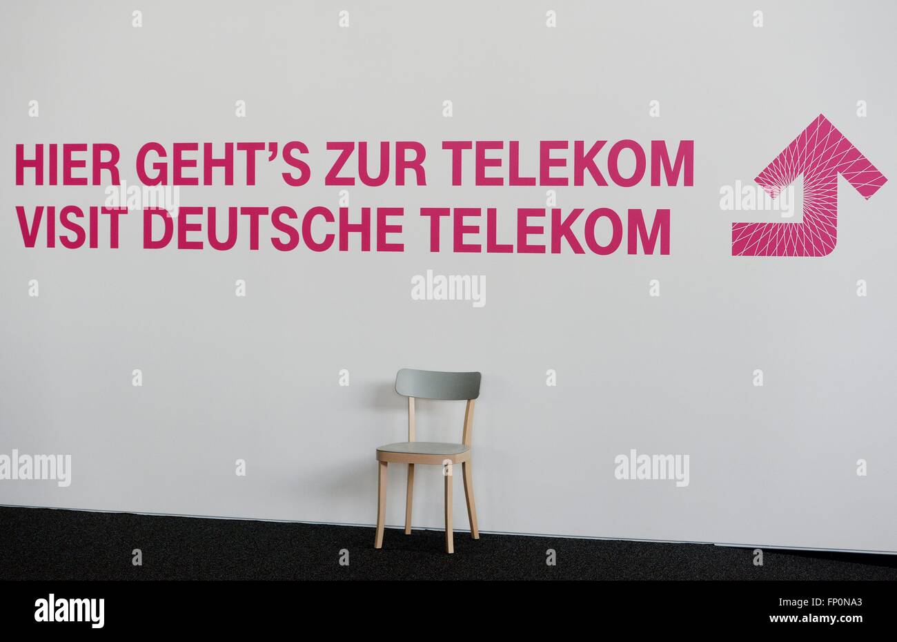 Telekom, Deutschland, Stadt Hannover, 16. März 2016. Foto: Frank Mai Stockfoto