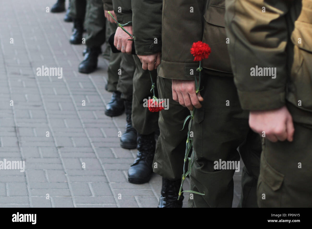 Kiew, Ukraine. 16. März 2016. Die Nationalgarde feiern während ihrer zweiten Jahrestag der Gründung unter der freiwilligen S. Kolschitzky. © Nazar Furyk/Pacific Press/Alamy Live-Nachrichten Stockfoto Kiew, Ukraine. 16. März 2016. Die Nationalgarde feiern während ihrer zweiten Jahrestag der Gründung unter der freiwilligen S. Kolschitzky. © Nazar Furyk/Pacific Press/Alamy Live-Nachrichten Stockfoto