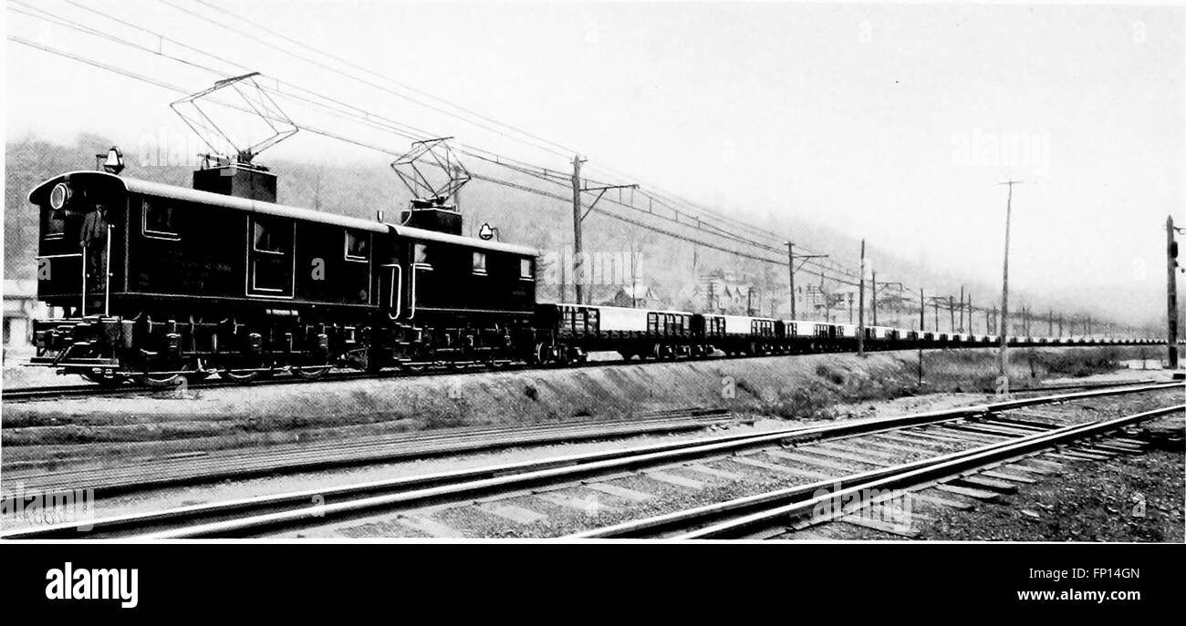 Die Westinghouse-Unternehmen stellt auf der International Railway Congress, Washington, neunzehn hundert und fünf (1906) Stockfoto