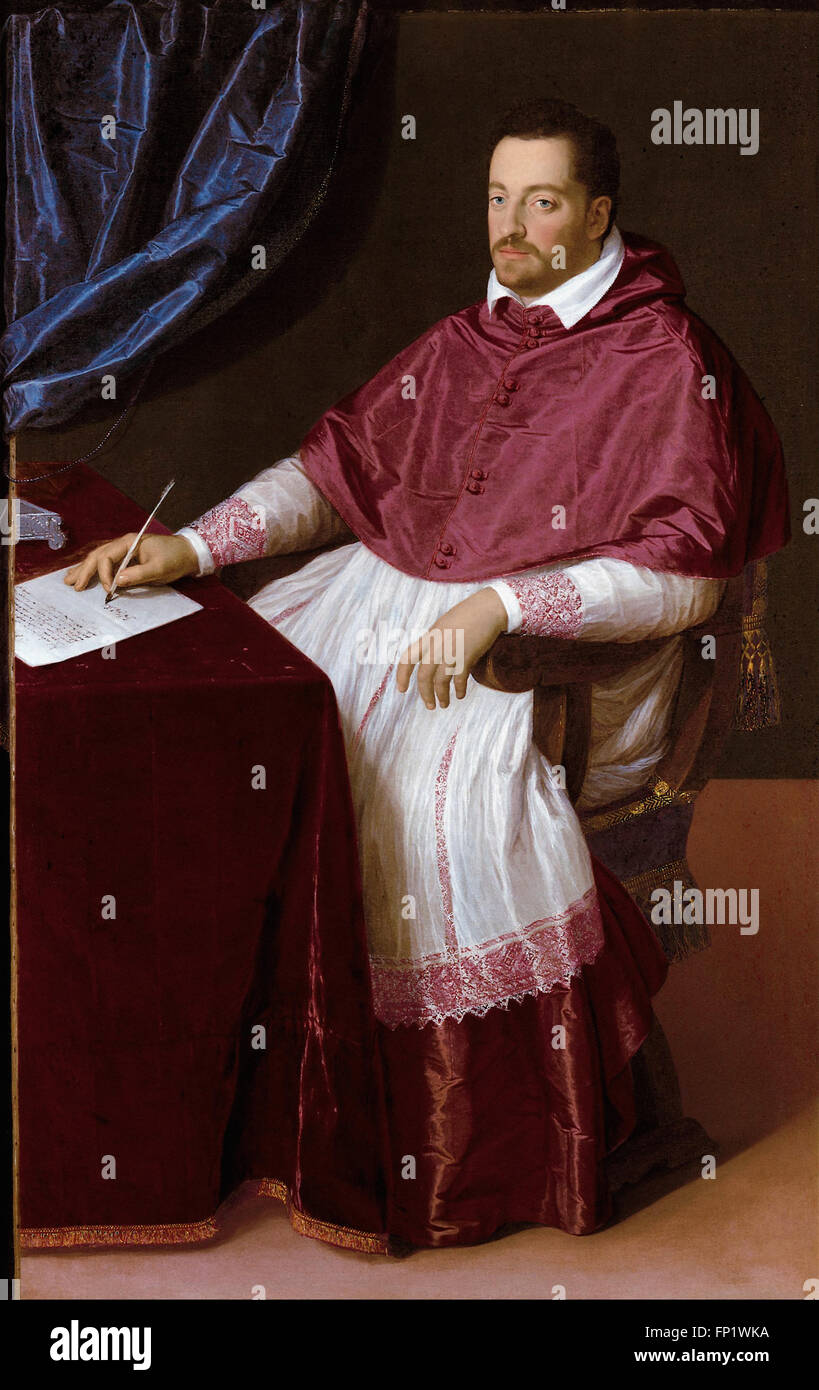 Scipione Pulzone - Cardinal Ferdinando de' Medici Stockfoto