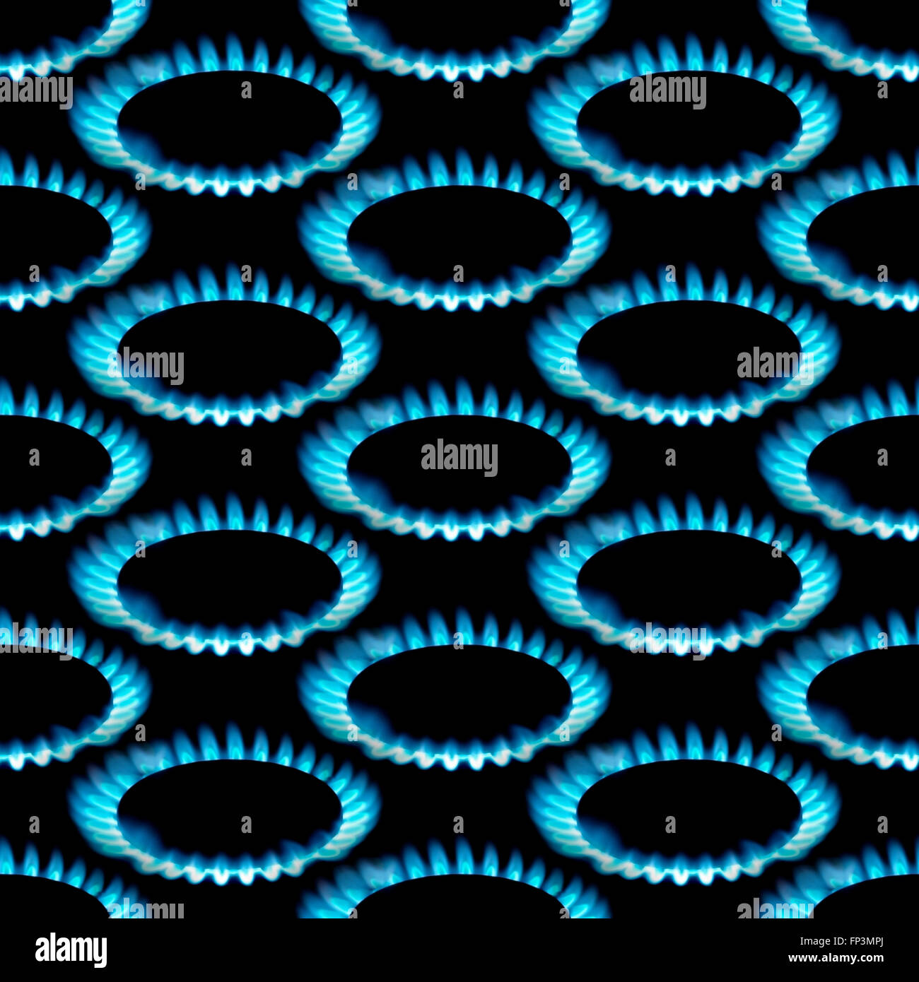 Gasbrenner Musterdesign Hintergrund Stockfoto