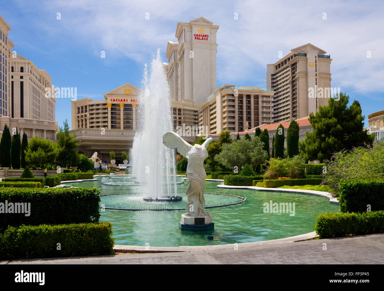 Caesars Palace Hotel und Casino in Las Vegas Stockfoto
