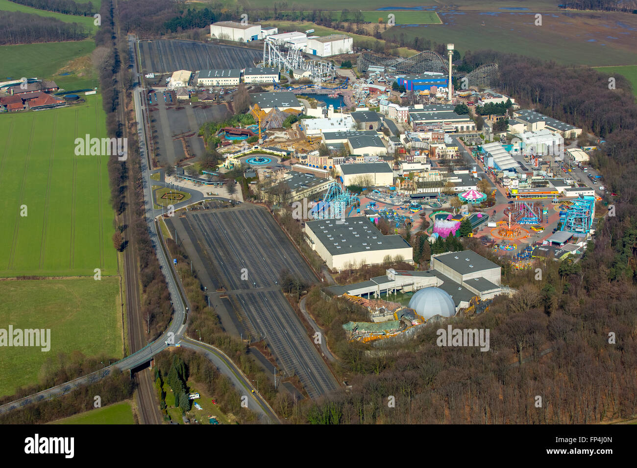 The Movie Park Kirchhellen Movie Park Germany Stockfotos ...