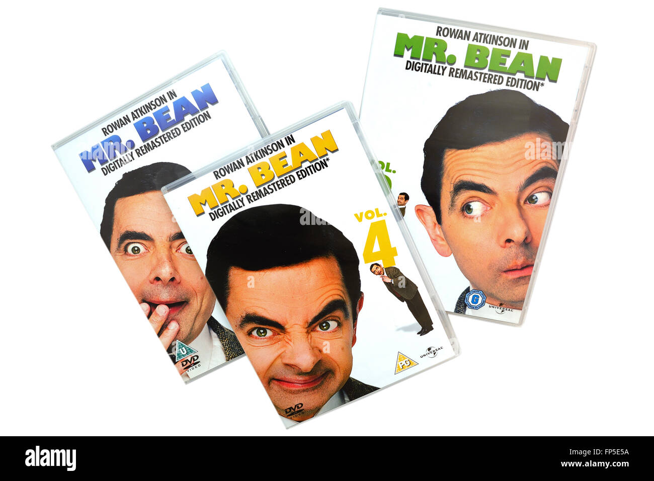 BARCELONA, Spanien - 27. Dezember 2014: Mr. Bean, geschrieben von britischen TV-Programm-Serie und Darsteller Rowan Atkinson. Stockfoto
