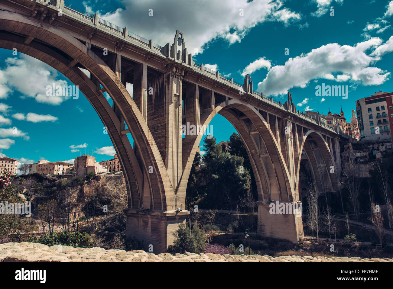 San Jordi Brücke Stockfoto