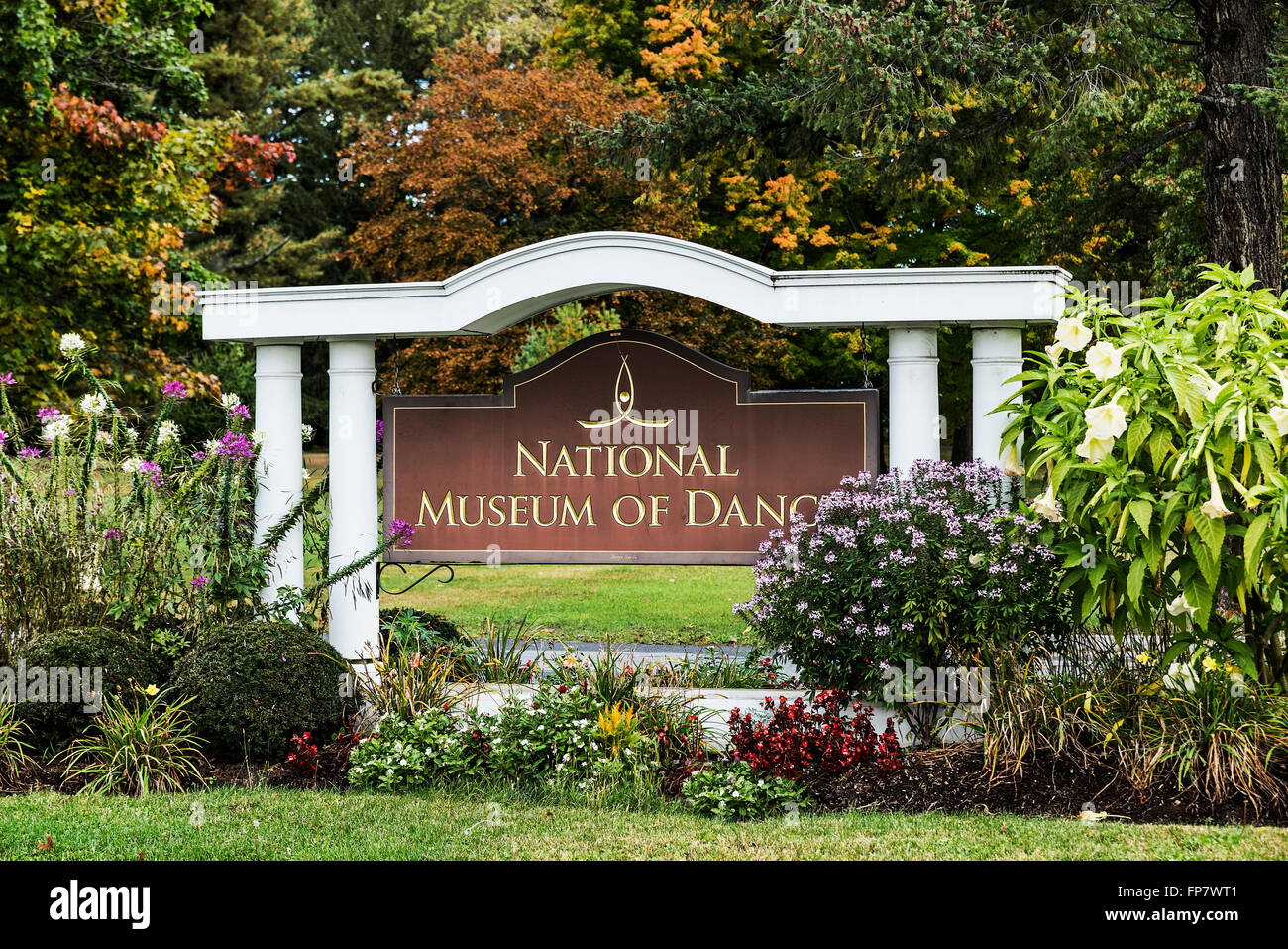 National Museum of Dance, Saratoga Spa Staatspark, Saratoga Springs, New York, USA Stockfoto
