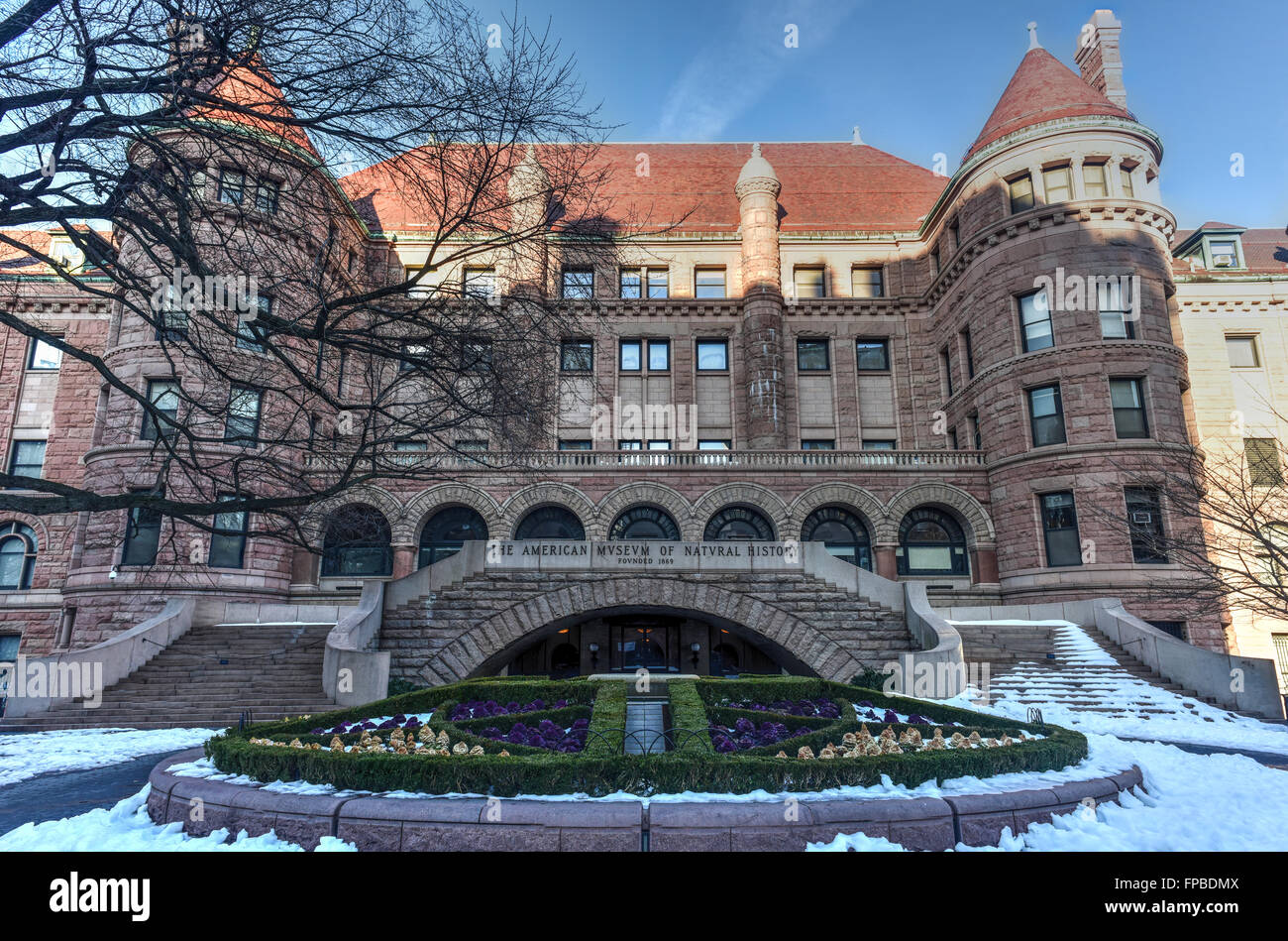 New York City - 31. Januar 2016: American Museum of Natural History in Manhattan. Die Sammlungen des Museums enthalten mehr als 32 millio Stockfoto